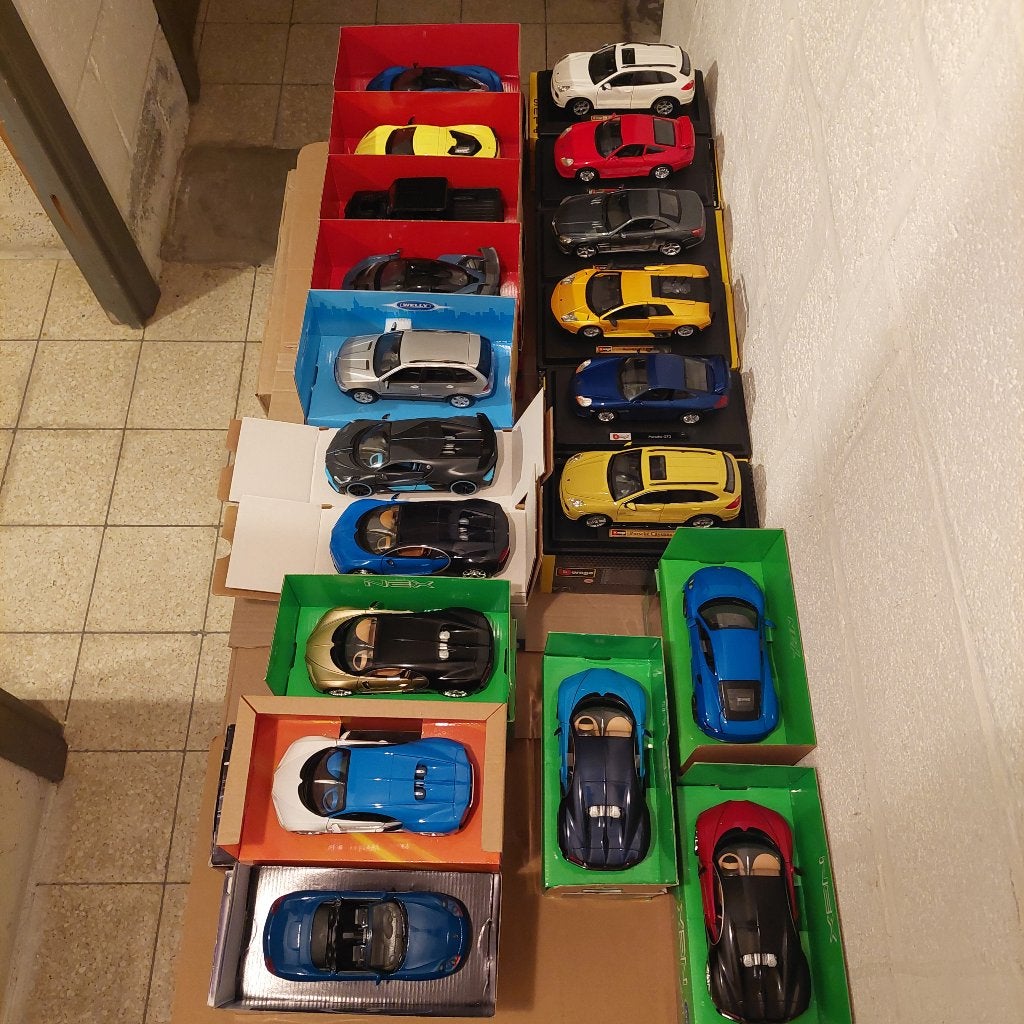 Lot 1/24 (19 PIÈCES), Hobby & Loisirs créatifs, Voitures miniatures | 1:24, Envoi, Comme neuf, Voiture, Autres marques