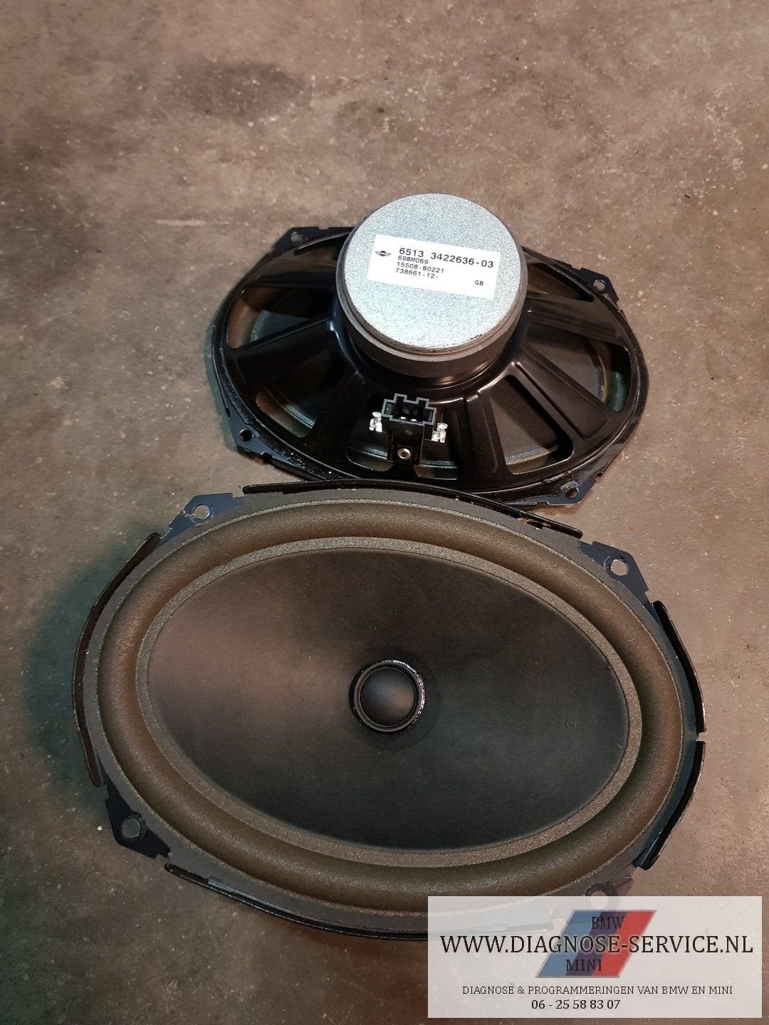 Mini  one Cooper R56 R57  set HIFI achter speakers 3422636, Enlèvement ou Envoi, -, -, -