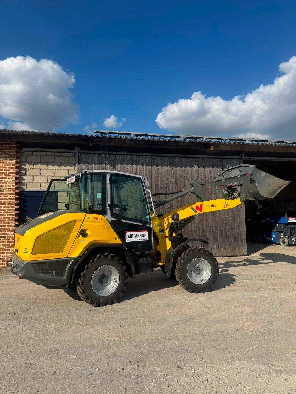 WL750 WACKER NEUSON KNIKLADER, Ophalen, Wiellader of Shovel