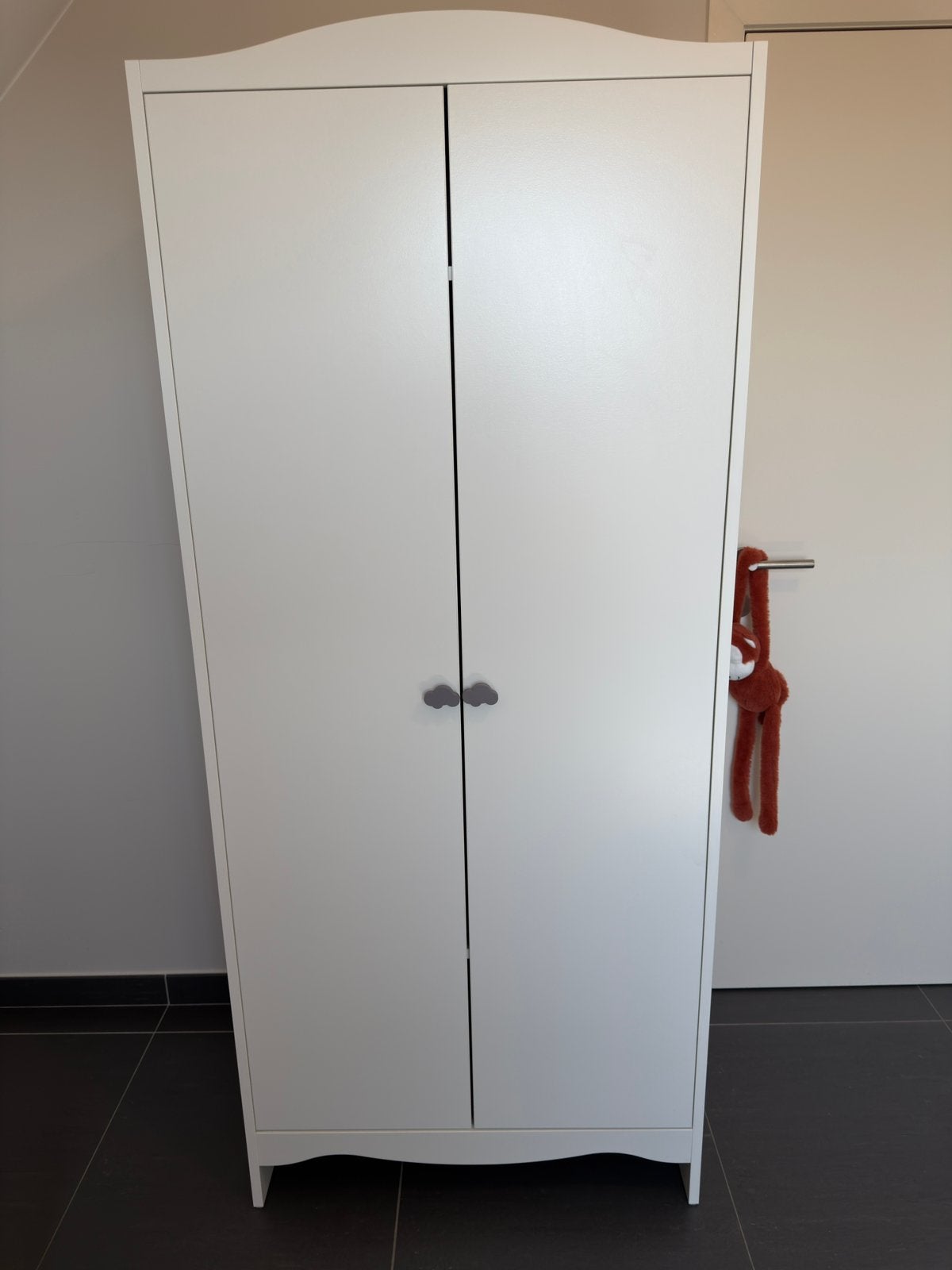 Witte tweedeurs kledingkast IKEA, Huis en Inrichting, Ophalen, Zo goed als nieuw