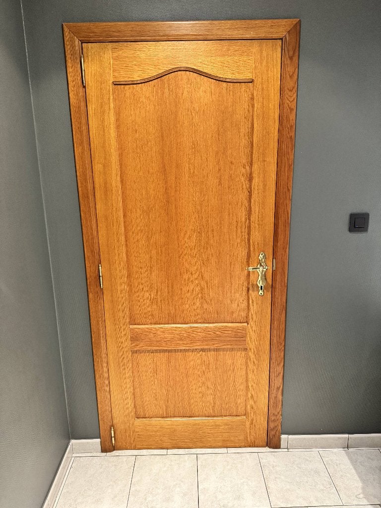 6 portes complètes en chêne, Portes ou Chambranles