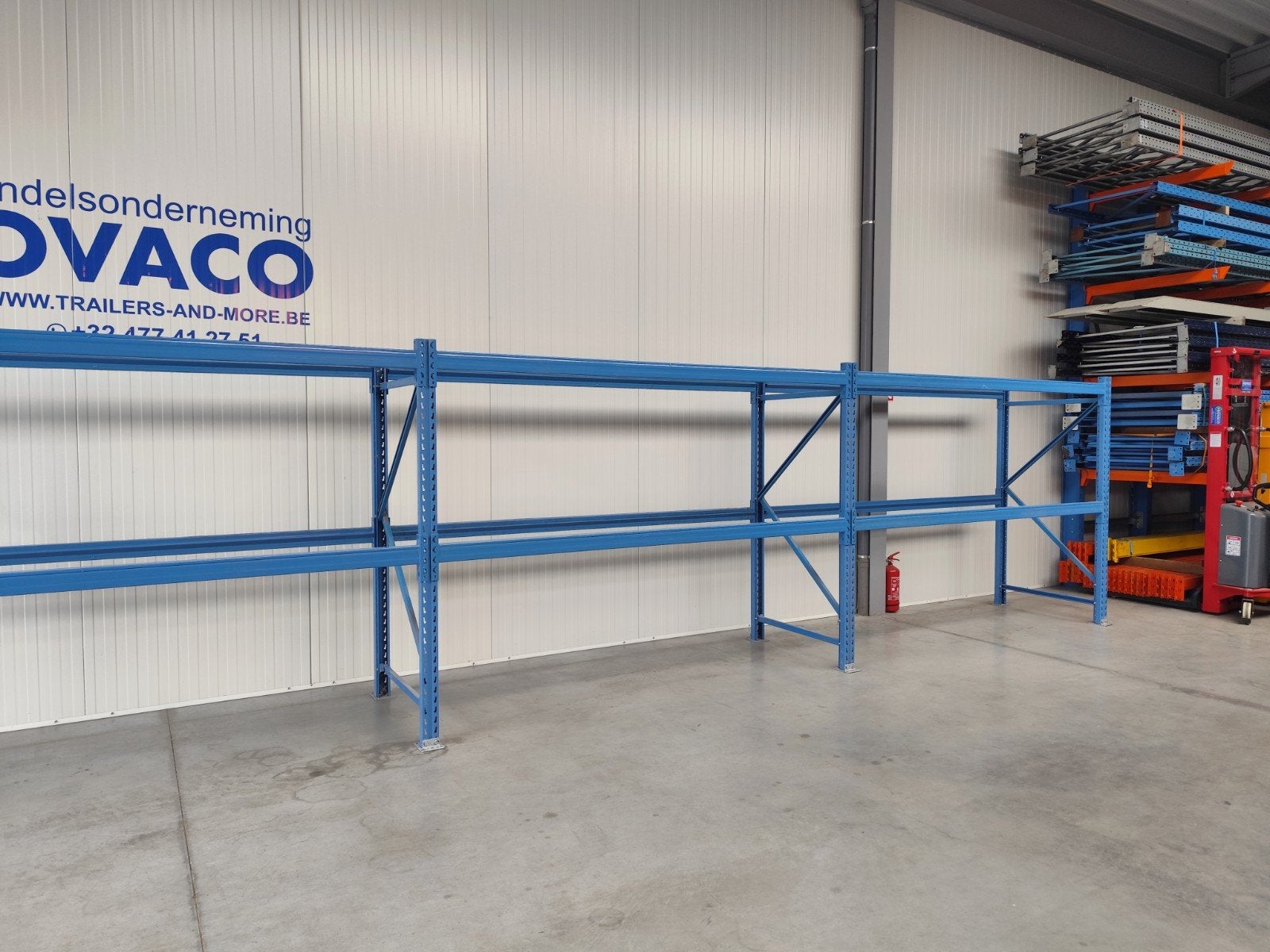 palletstelling — grootvakstelling STOW, Ophalen