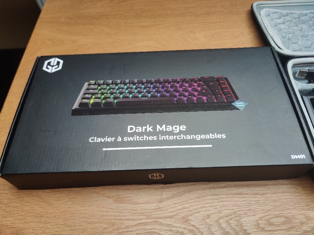 Clavier Mécanique Mini - Darkmage by GG, Informatique & Logiciels, Azerty, Comme neuf, Enlèvement, By GG