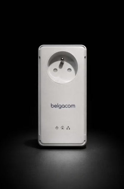 Een PLC-adapter van Belgacom., Computers en Software, WiFi-versterkers, Gebruikt, Ophalen