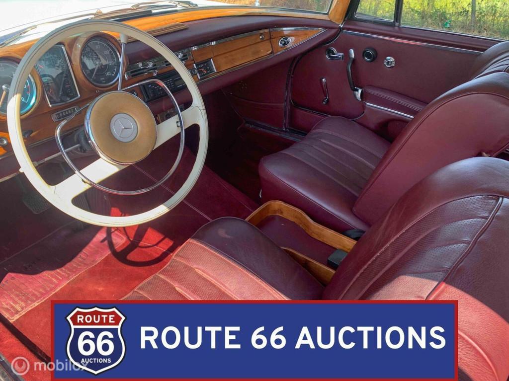 Mercedes-Benz 220 SE Coupe | 1963 | Route 66 Auctions, Zwart, Mercedes-Benz, Bedrijf, Handgeschakeld