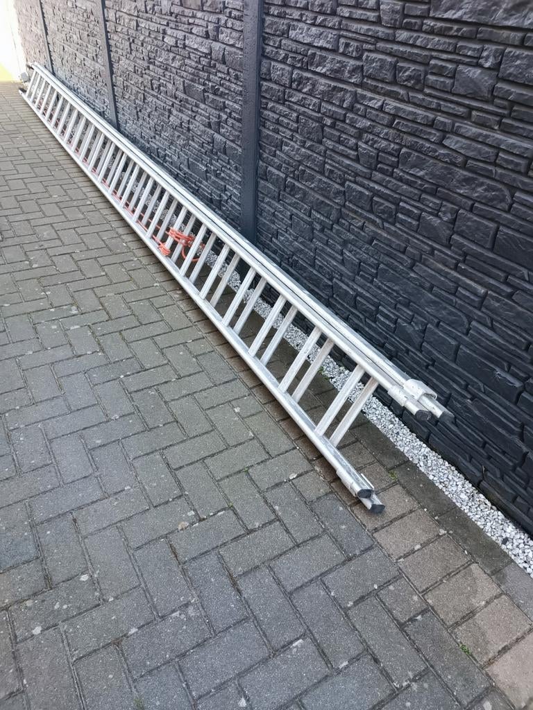 Professionele ladder 2 x 6 meter, Ophalen, Ladder