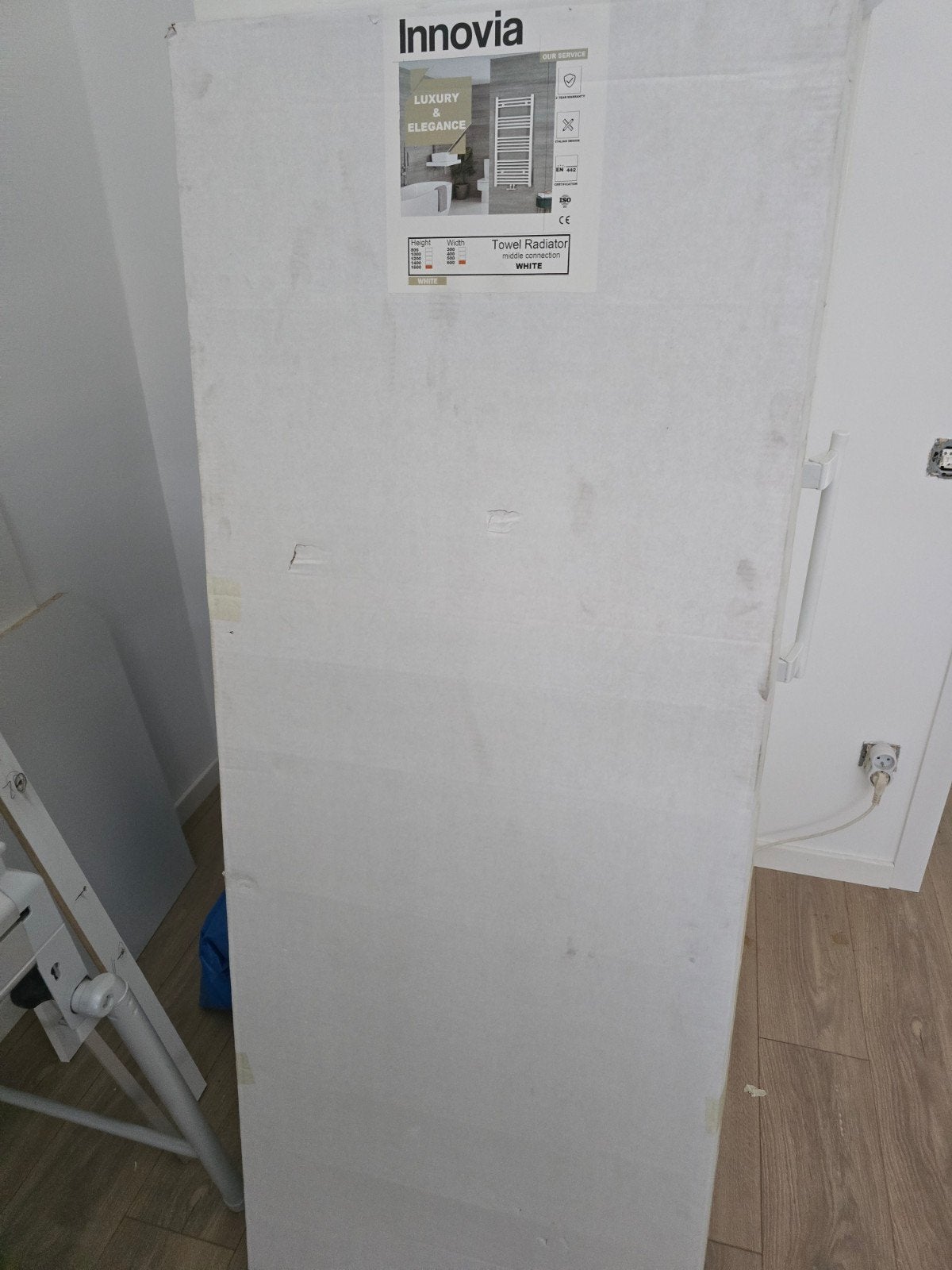Badkamer radiator handdoek, nieuw, Doe-het-zelf en Bouw, Ophalen