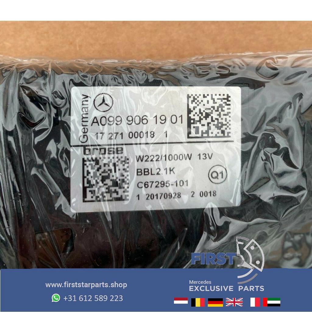 A0999061901 C E S GT Klasse 63 AMG Ventilator Koelvan Merced, Utilisé, -, -, Enlèvement ou Envoi