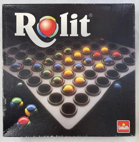 Goliath Rolit Bordspel Strategie Grote Versie Compleet, Hobby en Vrije tijd, Een of twee spelers, Verzenden, Zo goed als nieuw