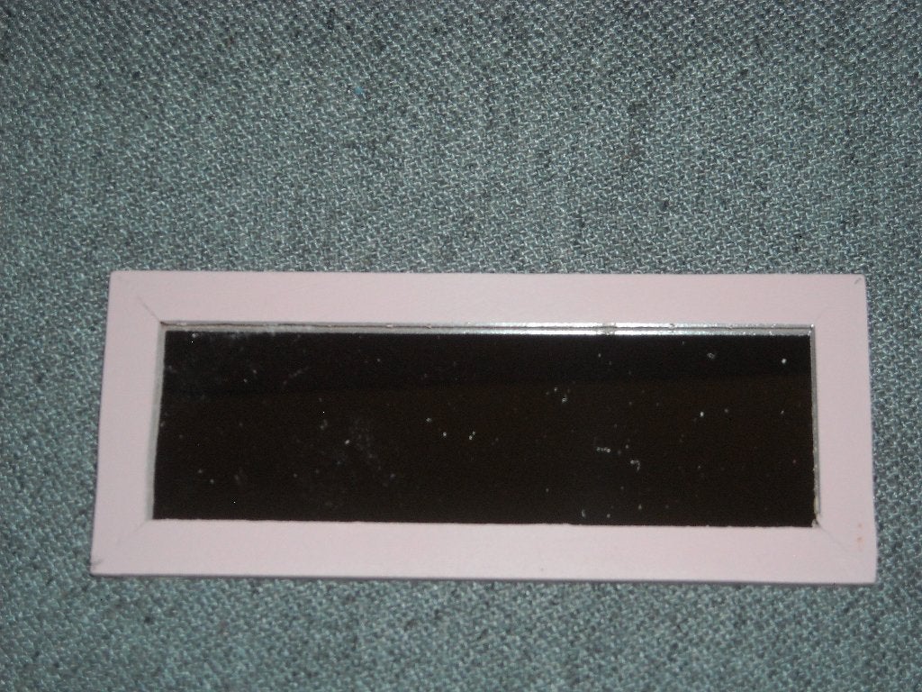 Lundby spiegel met roze lijst, Enlèvement ou Envoi, Utilisé