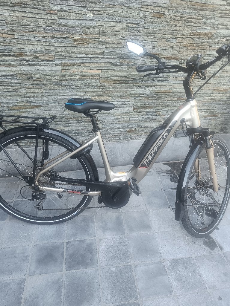 Electrische fiets Thompson, Vélos & Vélomoteurs, Vélos électriques, Enlèvement, Comme neuf, 50 km par batterie ou plus