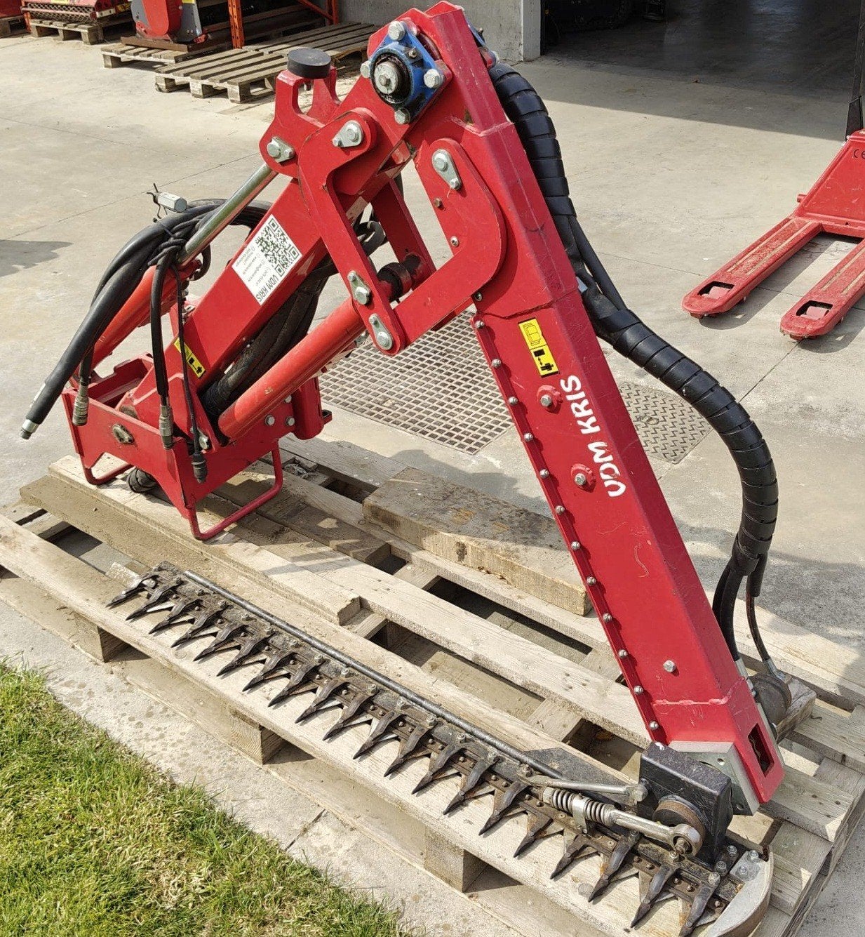 Gianni Ferrari takkenschaar HDG2S, Ophalen, Gebruikt, Benzine, Gianni ferrari