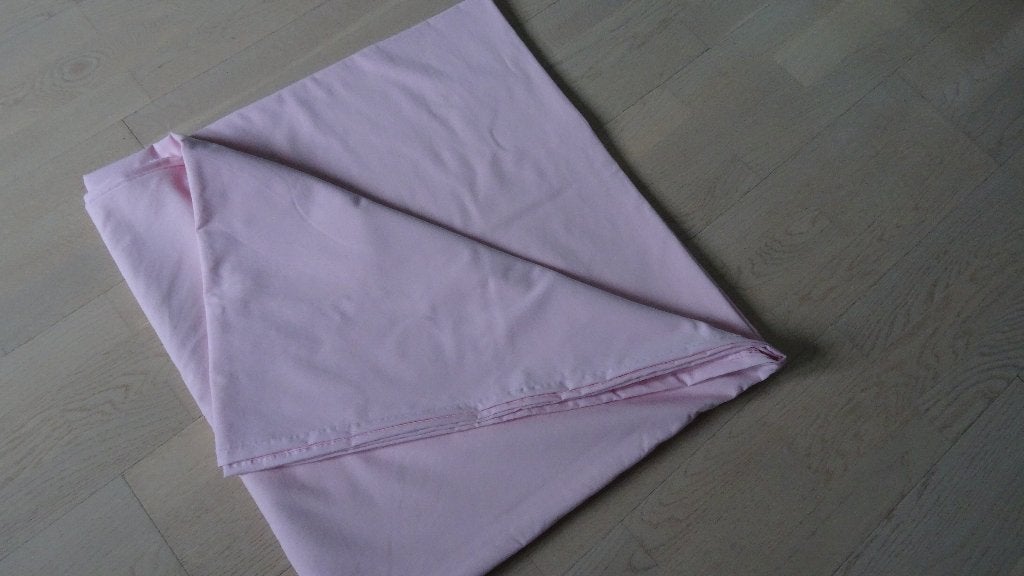HOUSSE DE COUETTE ROSE 240/220, Enlèvement ou Envoi, Rose, Housse de couette, Utilisé