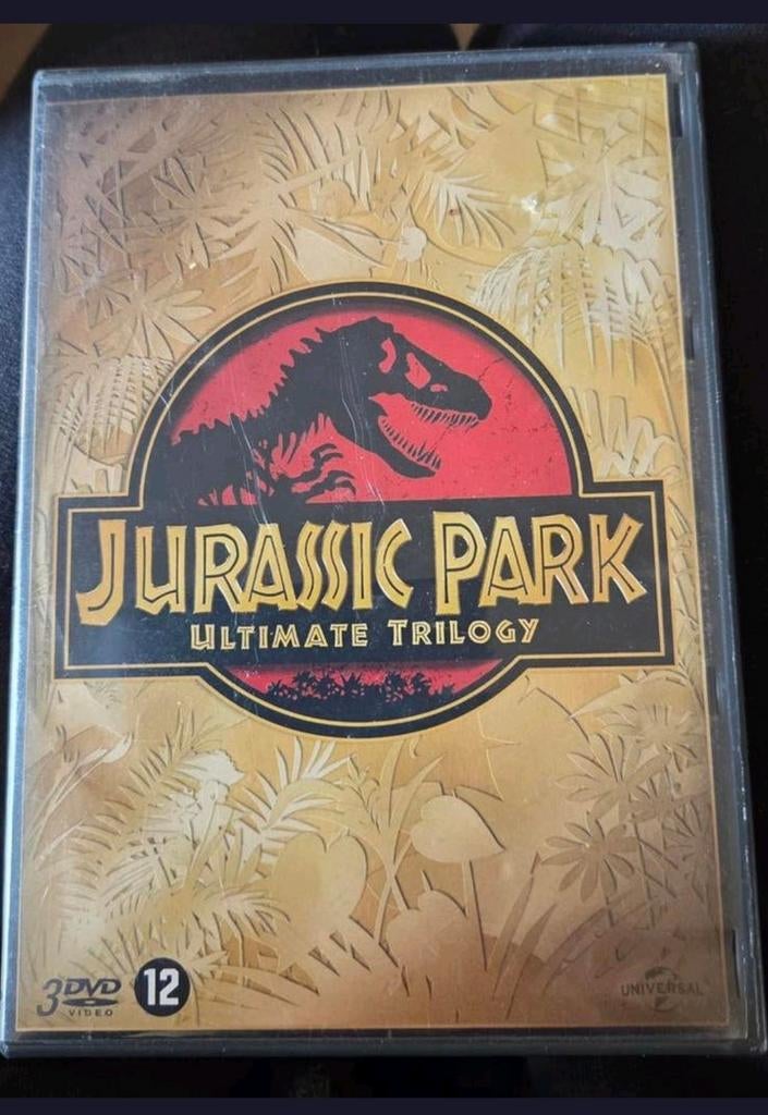 Jurassic Park Ultimate Trilogy  - Blu-ray Boxset, Ophalen of Verzenden, Zo goed als nieuw, Boxset