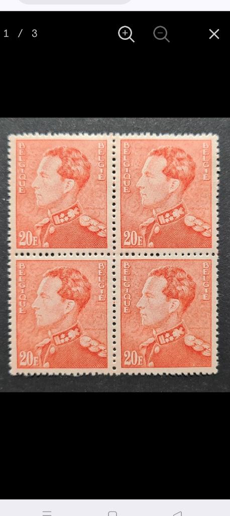 Timbre, Timbres & Monnaies, Timbres | Europe | Belgique, Non oblitéré, Timbre-poste, Autre, Enlèvement ou Envoi