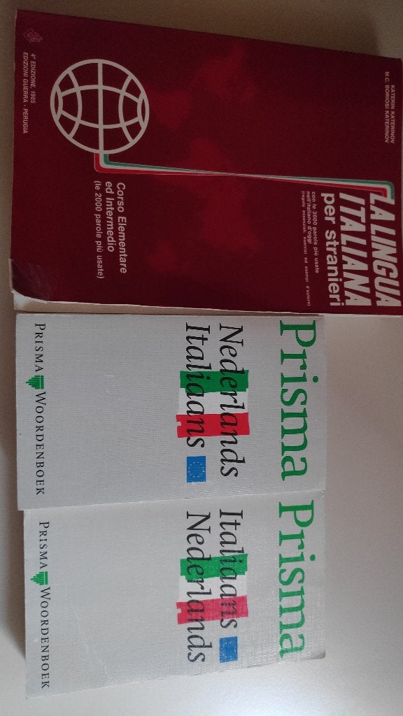 woordenboek italiaans, Boeken, Woordenboeken, Ophalen, Italiaans