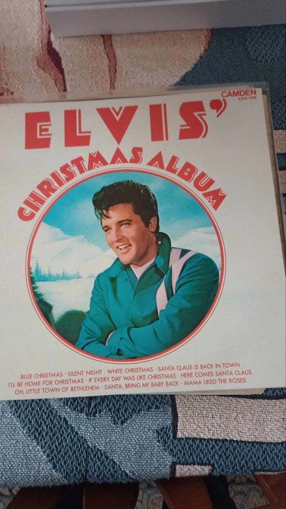 Elvis lp, Christmas album, Engelse persing.  5 euro., Cd's en Dvd's, LP, Gebruikt, Ophalen of Verzenden, Beschermende buitenhoes