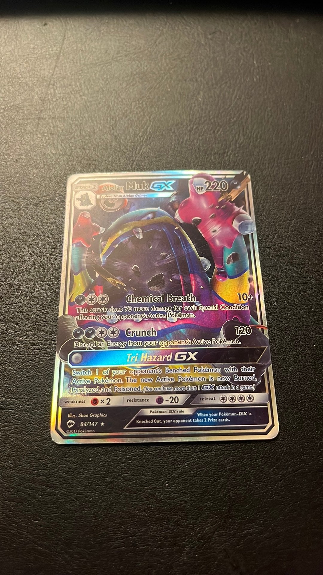 Alolan Muk GX 84/147, Ophalen of Verzenden, Zo goed als nieuw