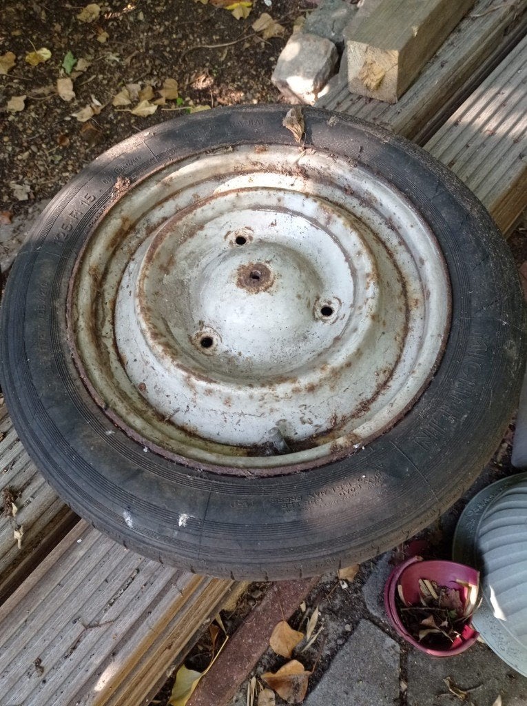 Citroen 2 pk velg, Ophalen of Verzenden, Gebruikt, Personenwagen, Banden en Velgen
