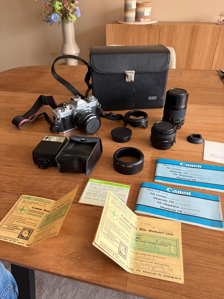 Lot canon, Audio, Tv en Foto, Ophalen of Verzenden, Zo goed als nieuw, Canon
