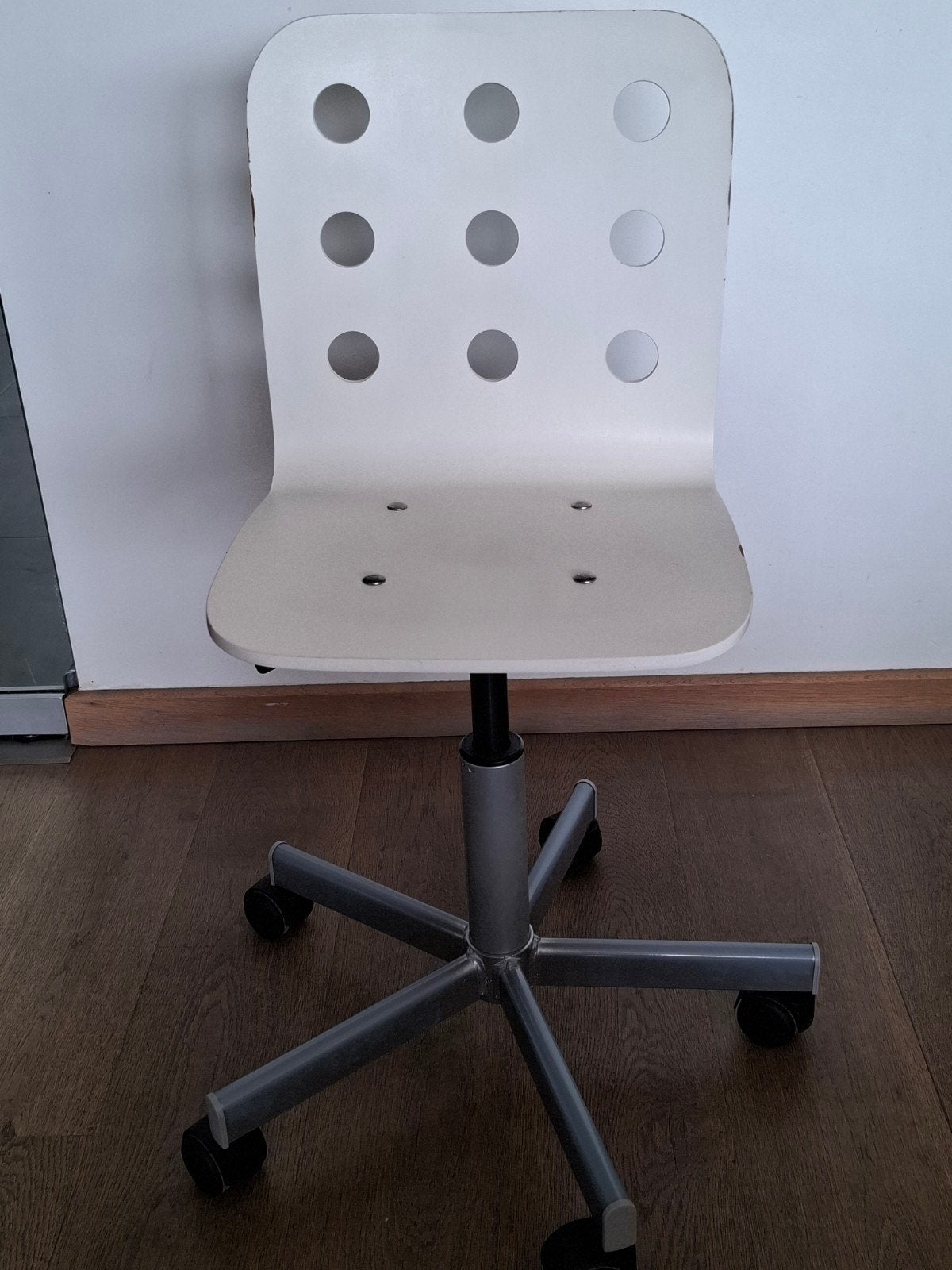 Bureaustoel kind, Ophalen, Gebruikt, Wit, Bureaustoel