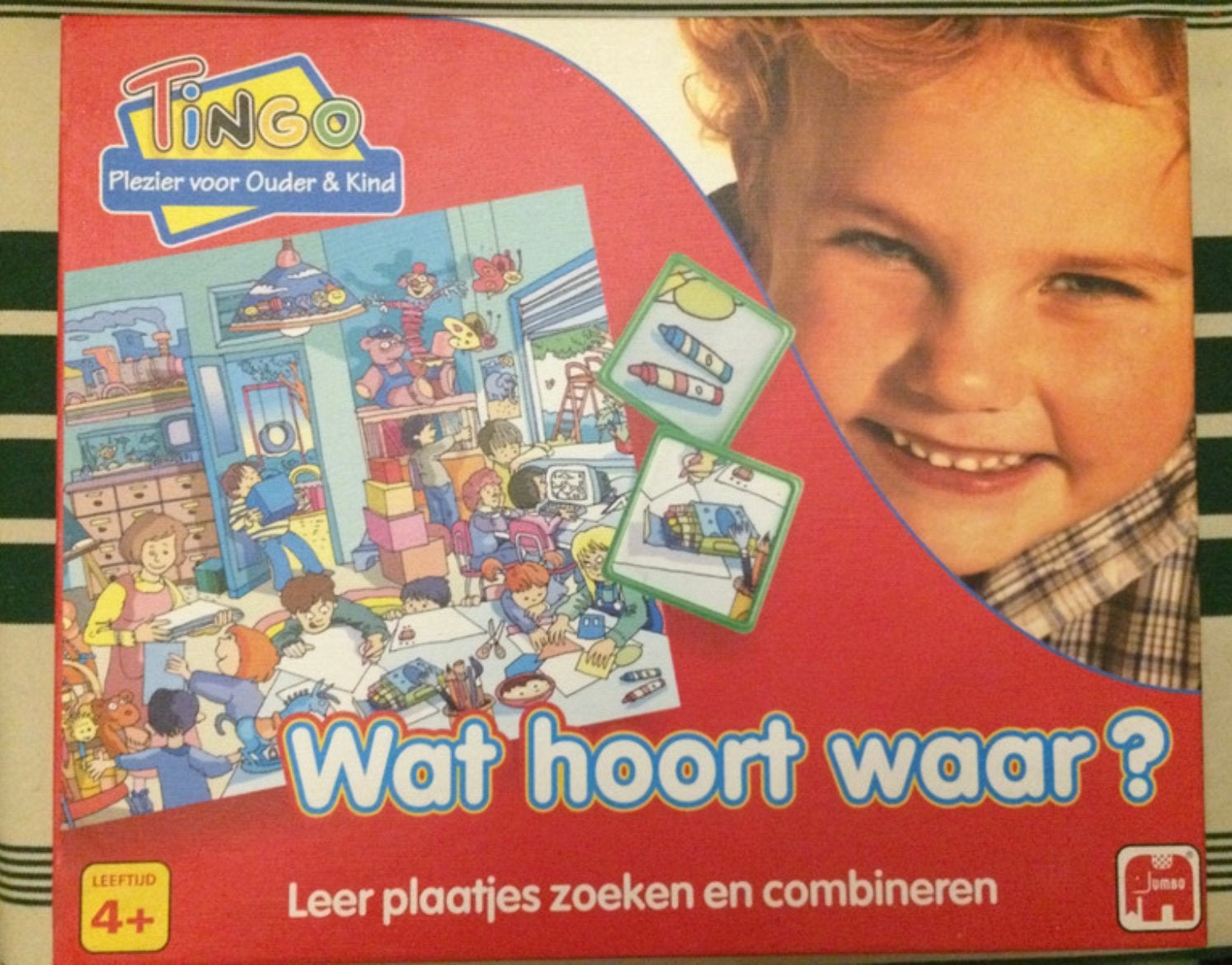 Spel - Wat Hoort Waar?, Enlèvement ou Envoi, 10 à 50 pièces, Comme neuf, 4 à 6 ans