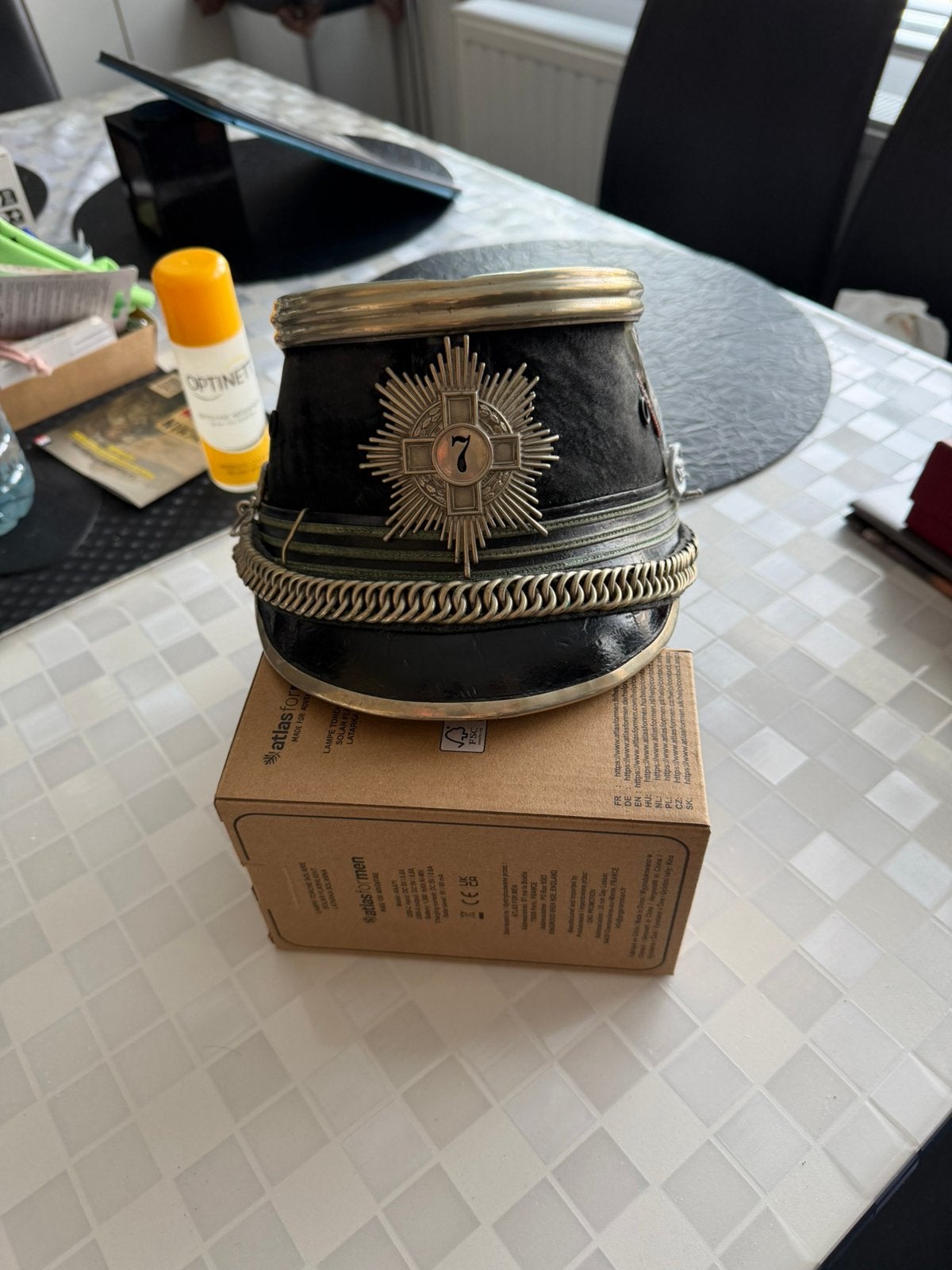 Shako, Verzamelen, Militaria | Algemeen, Ophalen of Verzenden, Overige soorten, Helm of Baret