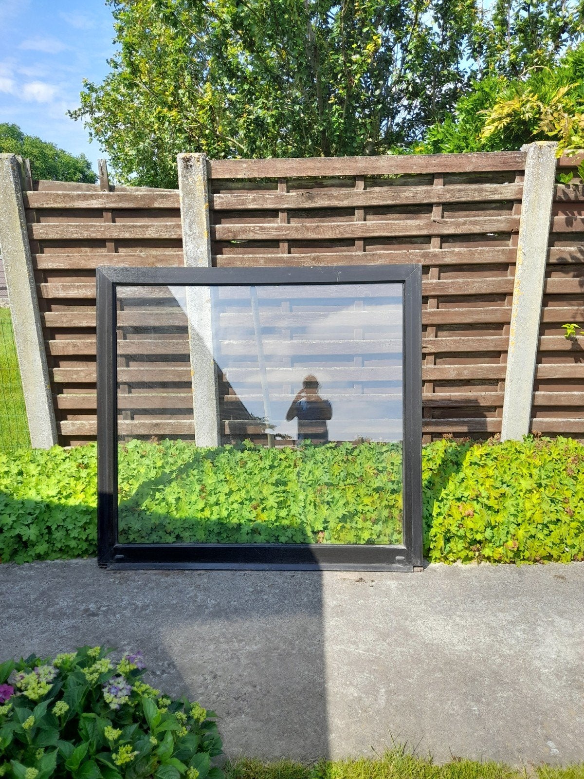 Plastiek raam, Ophalen, Kunststof, Gebruikt, Raamkozijn