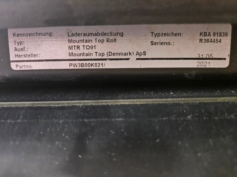 Roll-cover, Ophalen