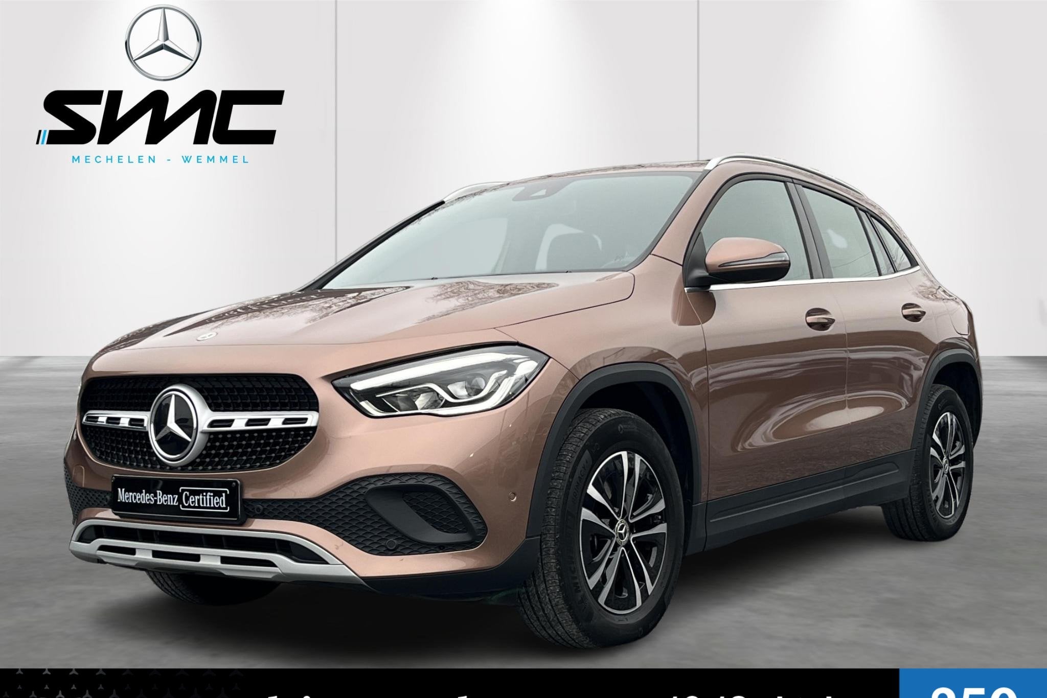 Mercedes-Benz GLA-klasse GLA 250 e Business Line, Zwart, 16 kWh, Plug-in hybride, Bedrijf