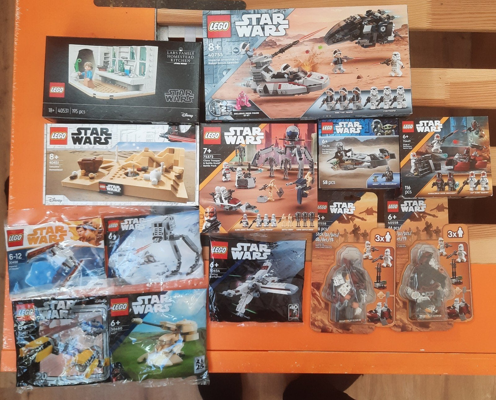 gros lot Lego Star wars scellés !, Ophalen of Verzenden, Lego, Star Wars