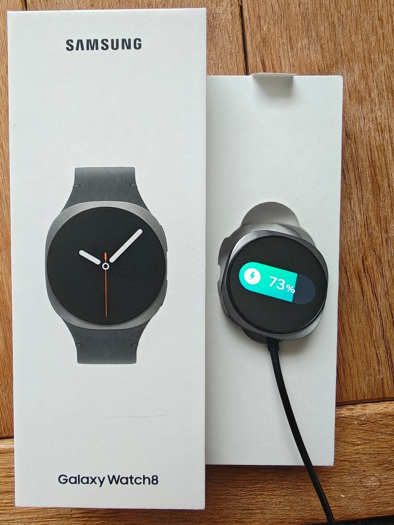 Samsung Galaxy watch 8 (sous garantie), Étanche, Gris, Enlèvement ou Envoi, Comme neuf