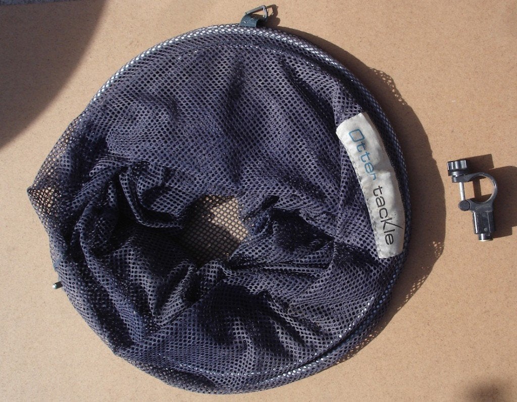 leefnet van ongeveer 2m25 met plateau houder, Ophalen, Gebruikt, Net of Fuik