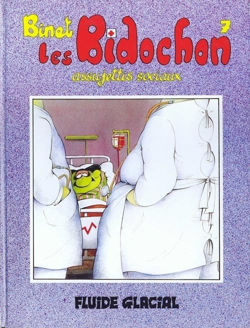 Les Bidochon 7 assujettis sociaux Binet 12/1998, Une BD, Enlèvement ou Envoi, Comme neuf