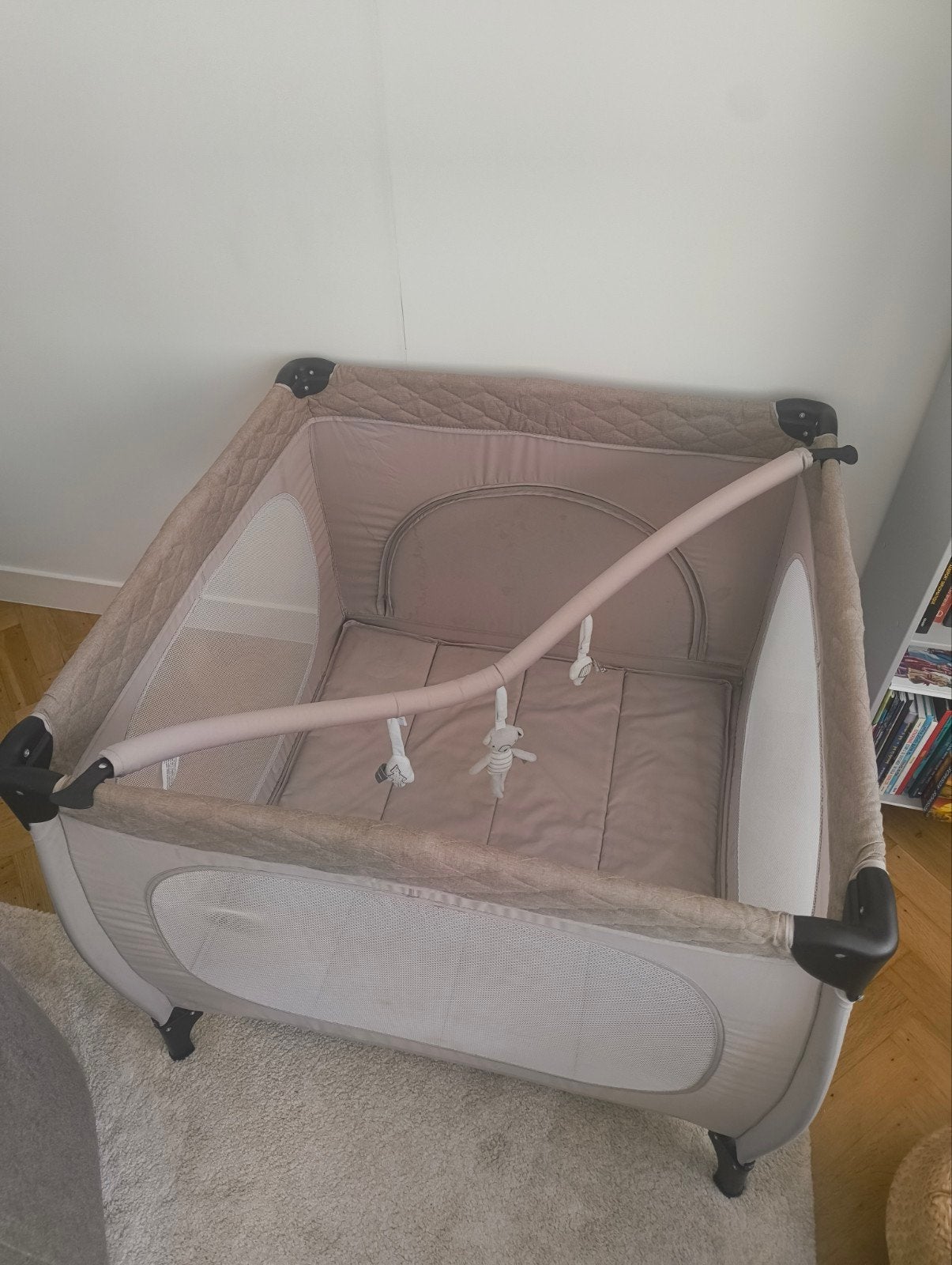 Parc pliable bébé Prémaman, Enfants & Bébés, Enlèvement, Utilisé, Autres types