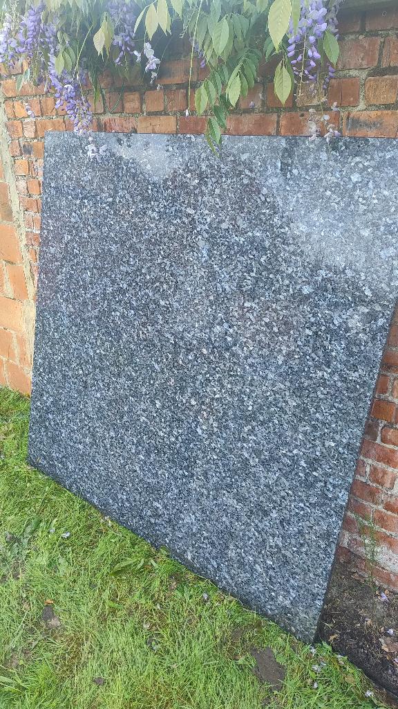 Graniet tafelblad, Huis en Inrichting, Tafelonderdelen, Ophalen, Gebruikt, Vierkant, Tafelblad