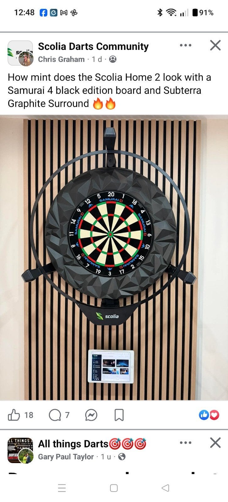dartsblokken, Enlèvement