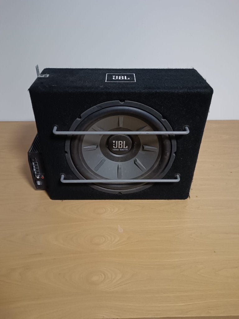 JBL Subwoofer + JBL Stage A6002 versterker, Electroménager, Enlèvement, Utilisé