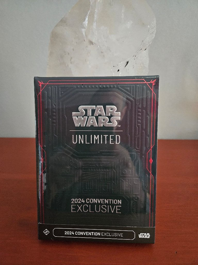 Star Wars Unlimited 2024 Convention Exclusive + 2 Showcases!, Hobby en Vrije tijd, Ophalen, Zo goed als nieuw, Meerdere kaarten
