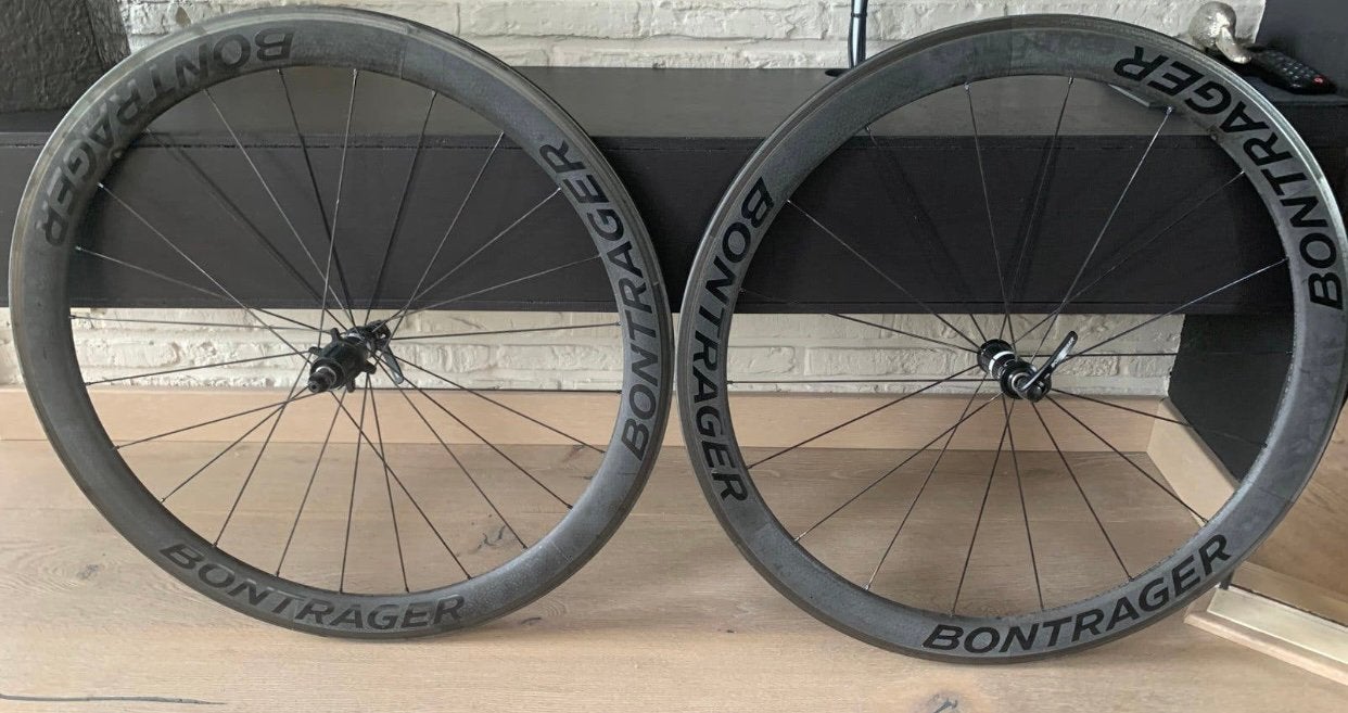 Bontrager Aeolus 50 mm, Vélos & Vélomoteurs, Enlèvement, Comme neuf, Freins, Carbone