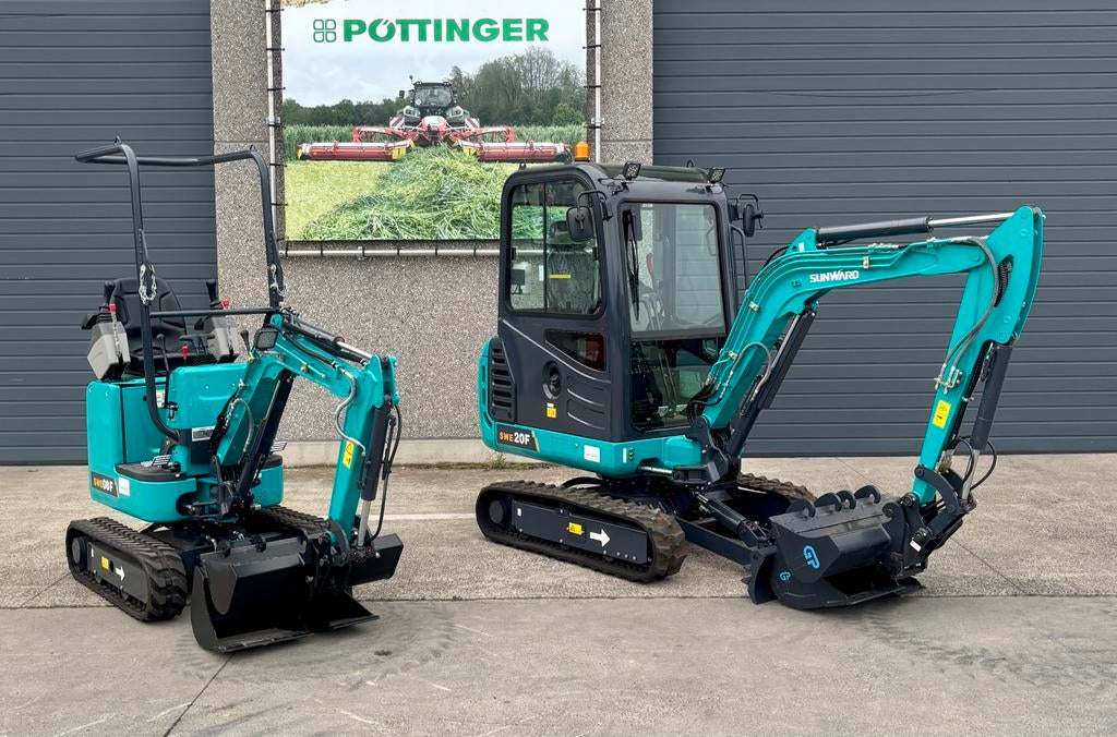 Te huur minigravers, Zakelijke goederen, Machines en Bouw | Kranen en Graafmachines, Graafmachine, Ophalen