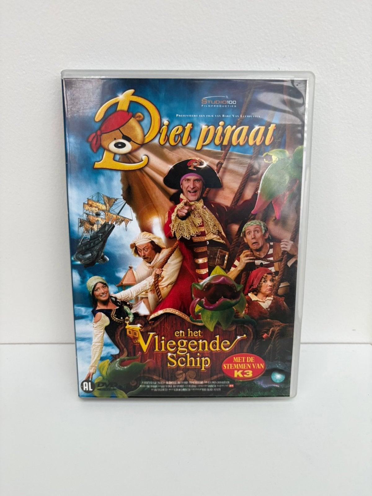 DVD - Piet Piraat - het vliegende schio, Cd's en Dvd's, Ophalen of Verzenden, Zo goed als nieuw