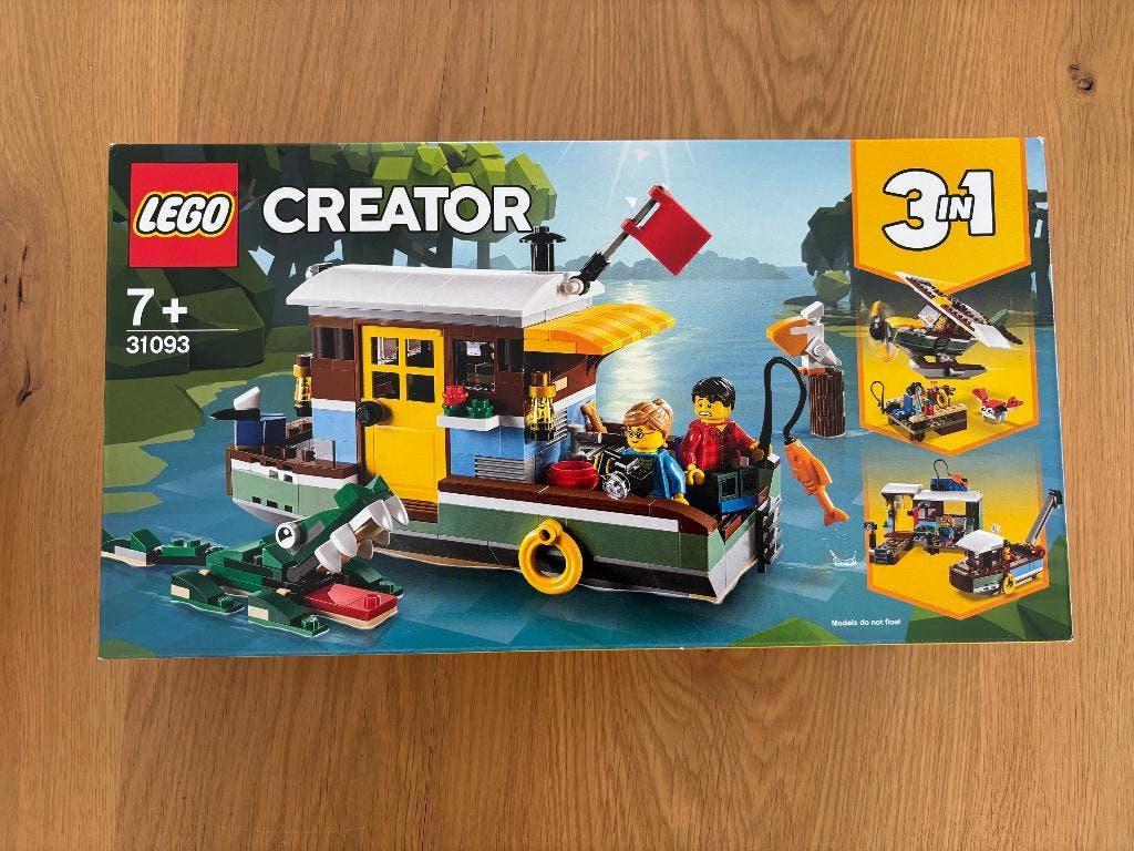 Lego 31093 Riverside houseboat, Lego, Nieuw, Ophalen of Verzenden, Compleet
