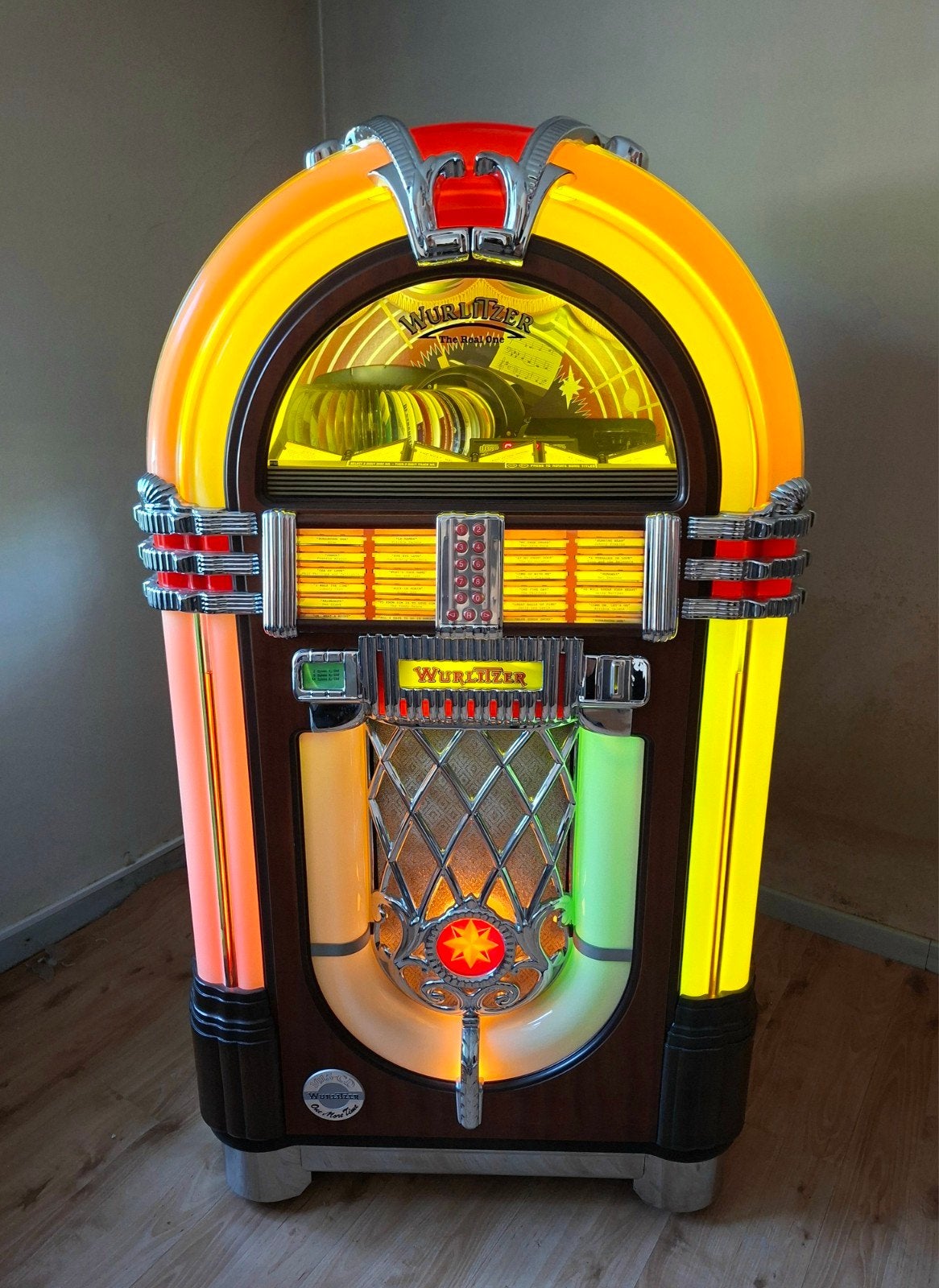 Wurlitzer 1015-CD "One More Time" Topstaat - Nieuwe Laser, Verzamelen, Ophalen, Wurlitzer