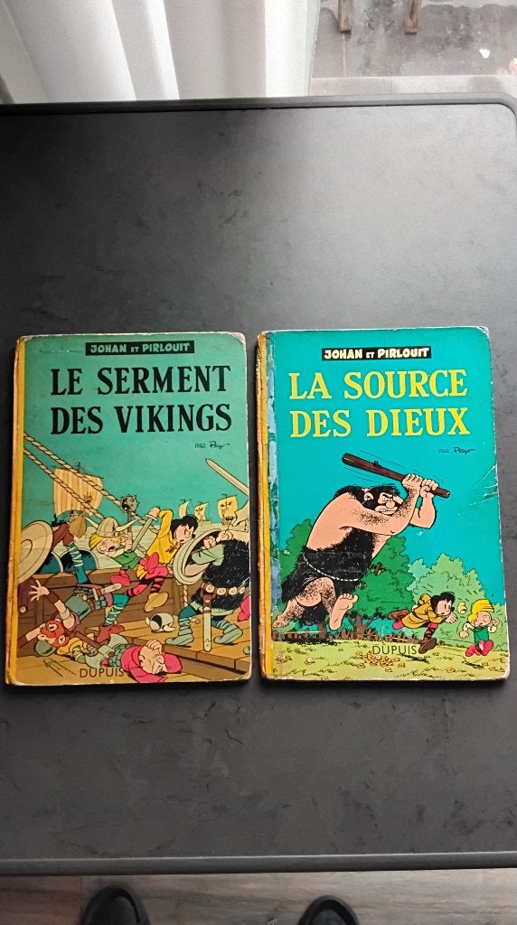 Johan et Pirlouit. Depuis 1957., Peyo, Plusieurs BD, Enlèvement ou Envoi, Utilisé