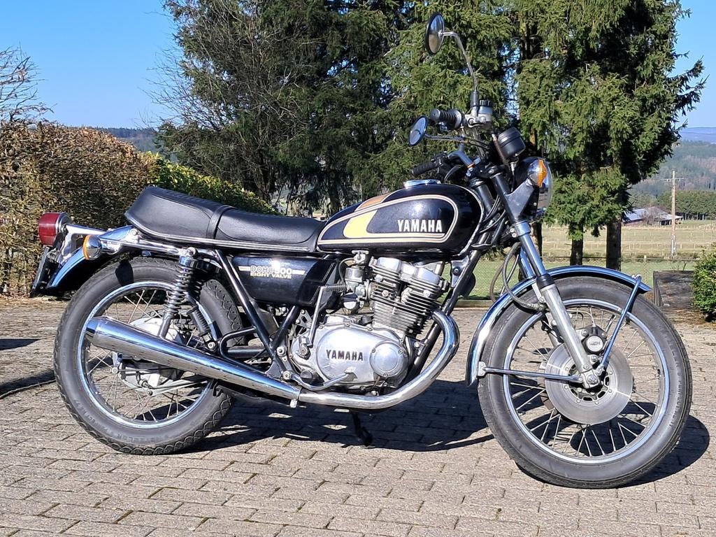 Moto yamaha tx 500 oldtimer (1974) très bon état 6.000€, Motos