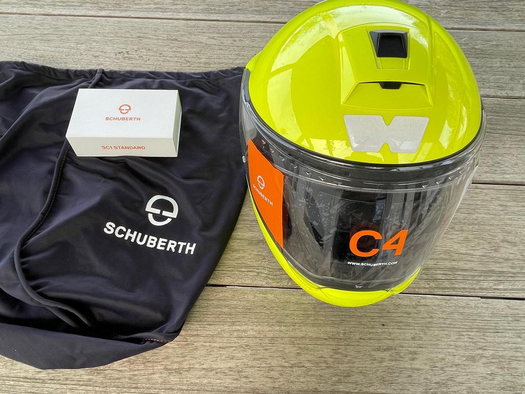 Schuberth C4 motorhelm, Motoren, Ophalen, L, Systeemhelm