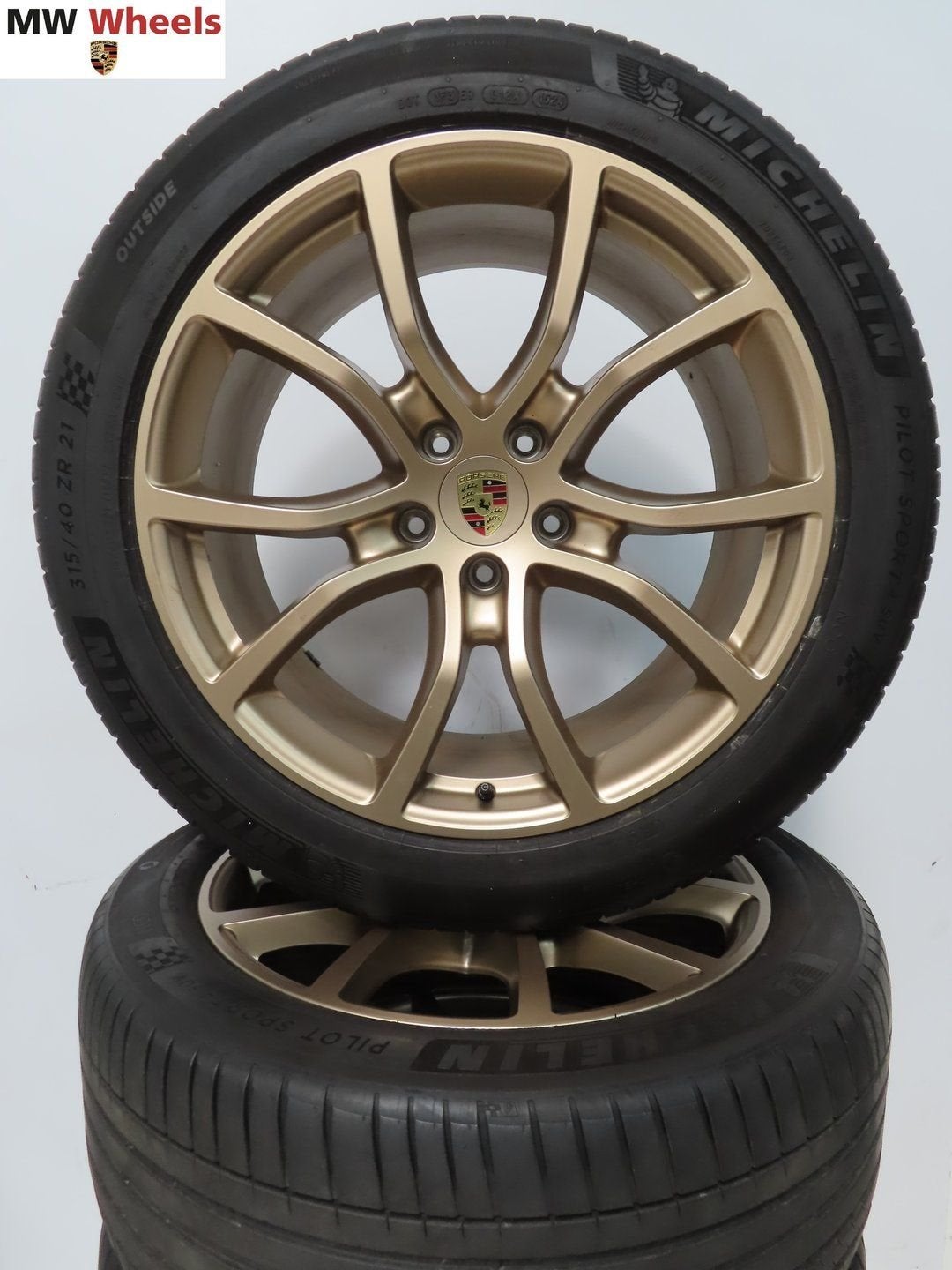 Porsche Cayenne 9Y3 coupe 2025 21 inch velgen zomerbanden, Auto-onderdelen, Gebruikt, -, 285 mm, -