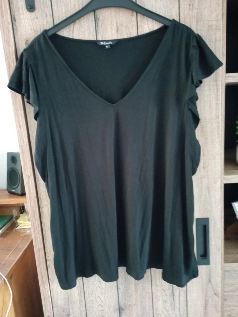 zwarte top MS MODE mt XL NIEUW, Kleding | Dames, Grote Maten, Zwart, Nieuw, MS Mode, Shirt of Top