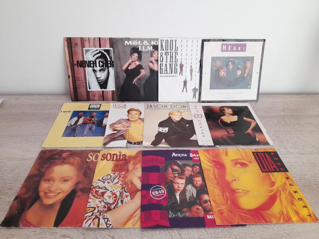Vinyl singles - eighties, Ophalen of Verzenden, Gebruikt